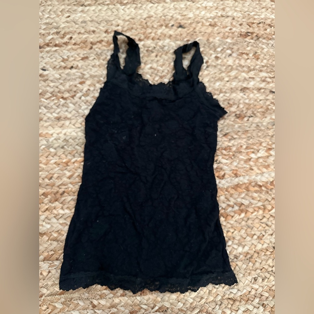 BLACK LACE CAMI